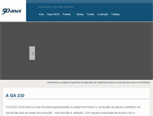Tablet Screenshot of ga230.com.br